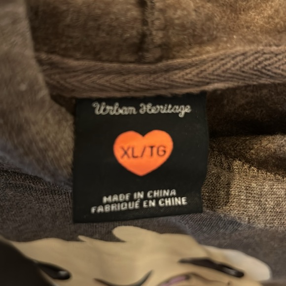 NWT - Urban Heritage Monkey hoodie - Picture 4 of 5